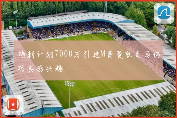 热刺计划7000万引进M费曼联皇马仍对其感兴趣